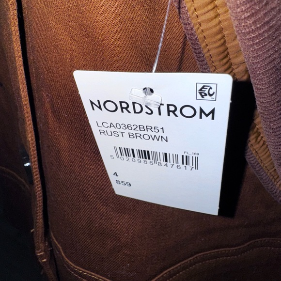 Barbour Abbey Casual Rust Brown Jacket 4US - Picture 4 of 7